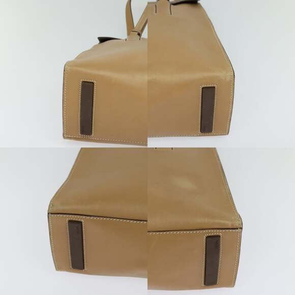 PRADA Shoulder Bag Leather Beige - Picture 10 of 12